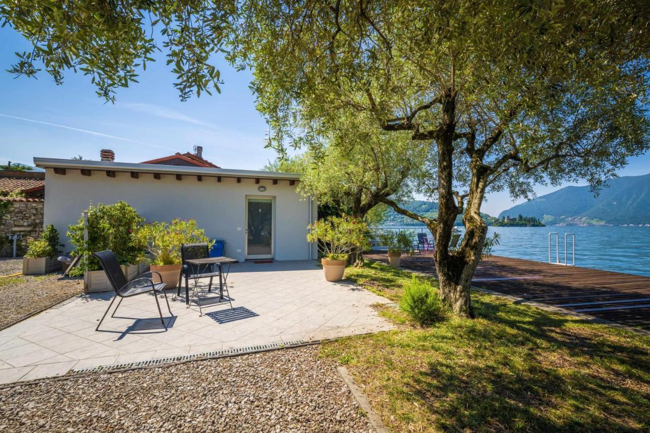 Direttamente Al Lago Apartments Marone Eksteriør billede
