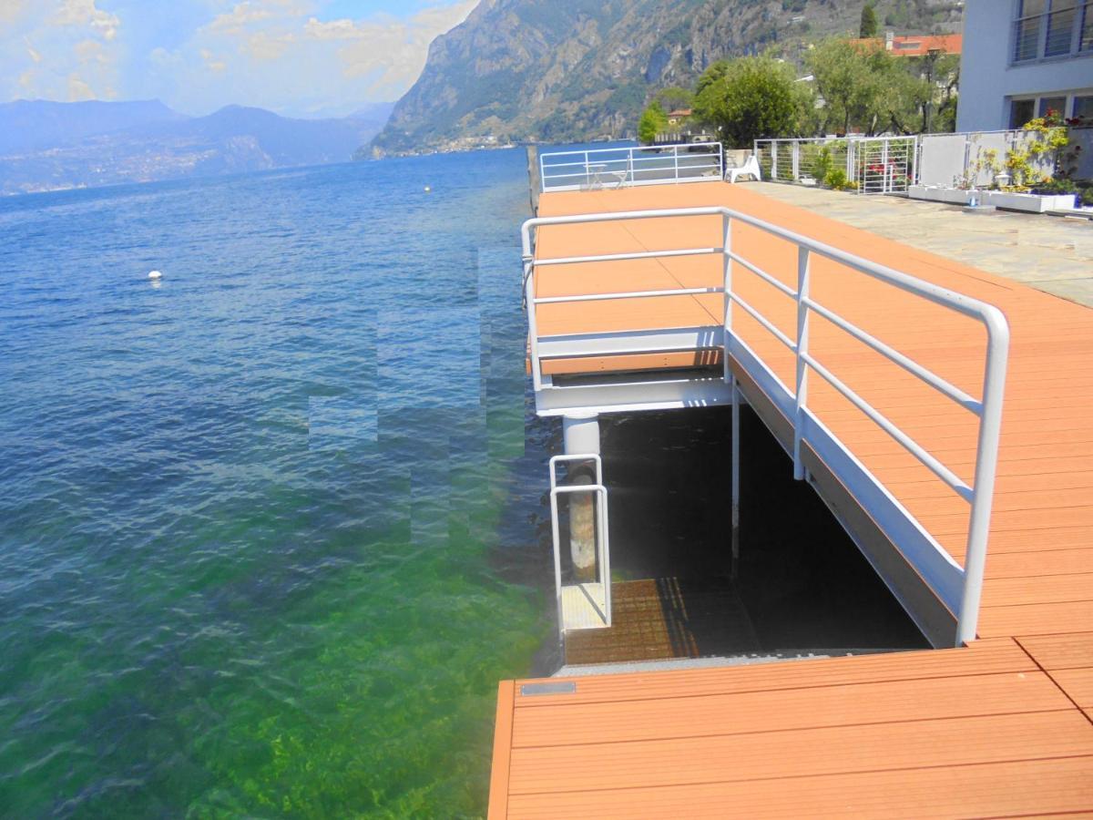 Direttamente Al Lago Apartments Marone Eksteriør billede