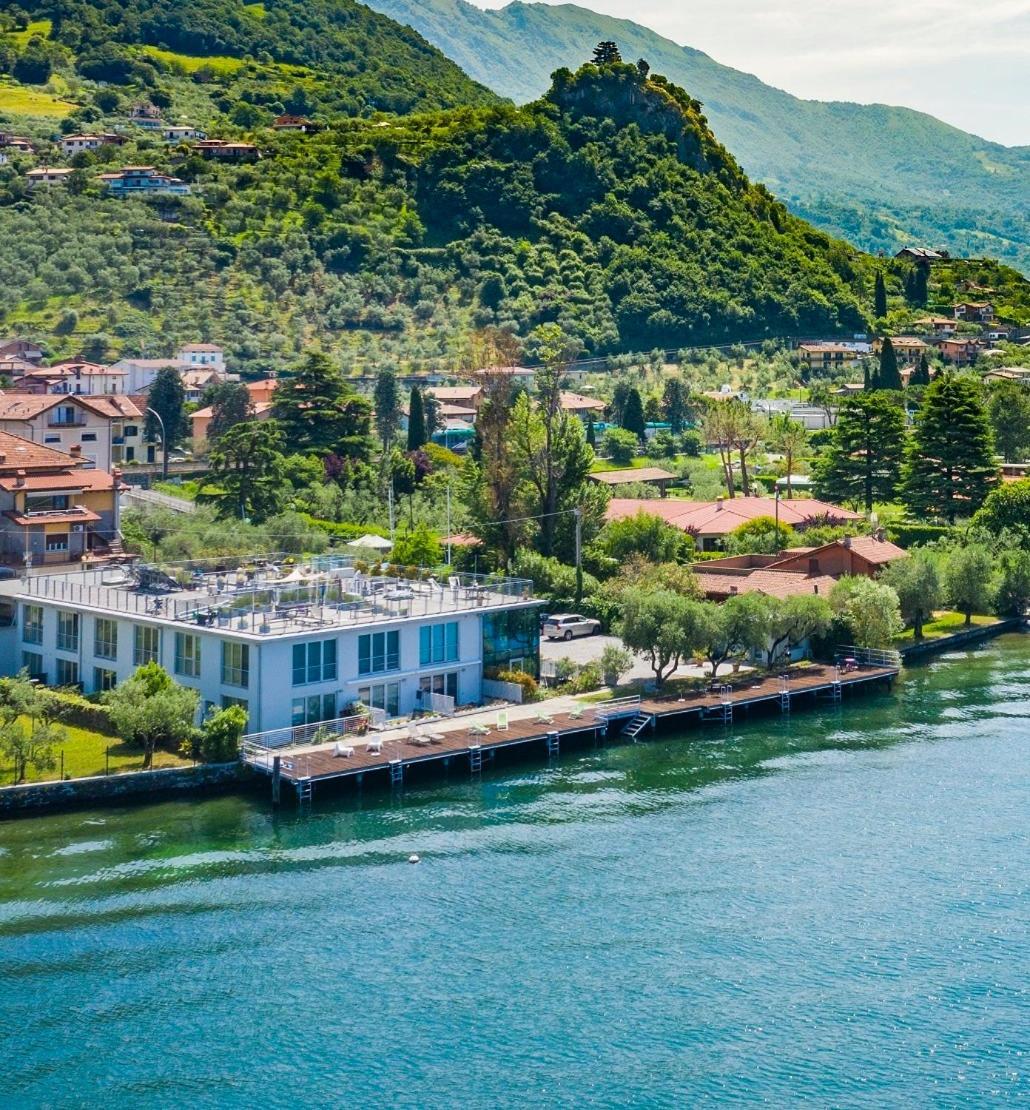 Direttamente Al Lago Apartments Marone Eksteriør billede